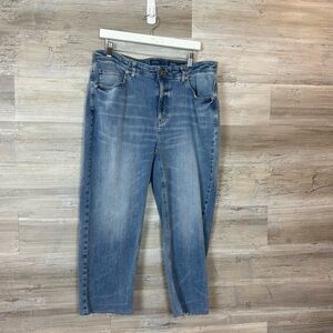 J. Jill High-Rise Straight-Leg Crop Jeans